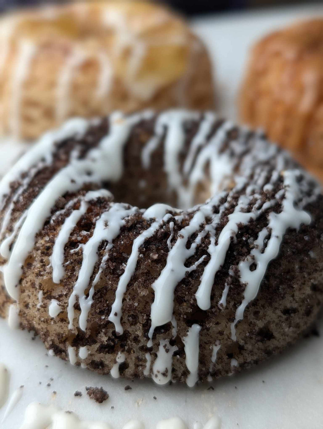 Oreo Cheesecake Protein Donuts