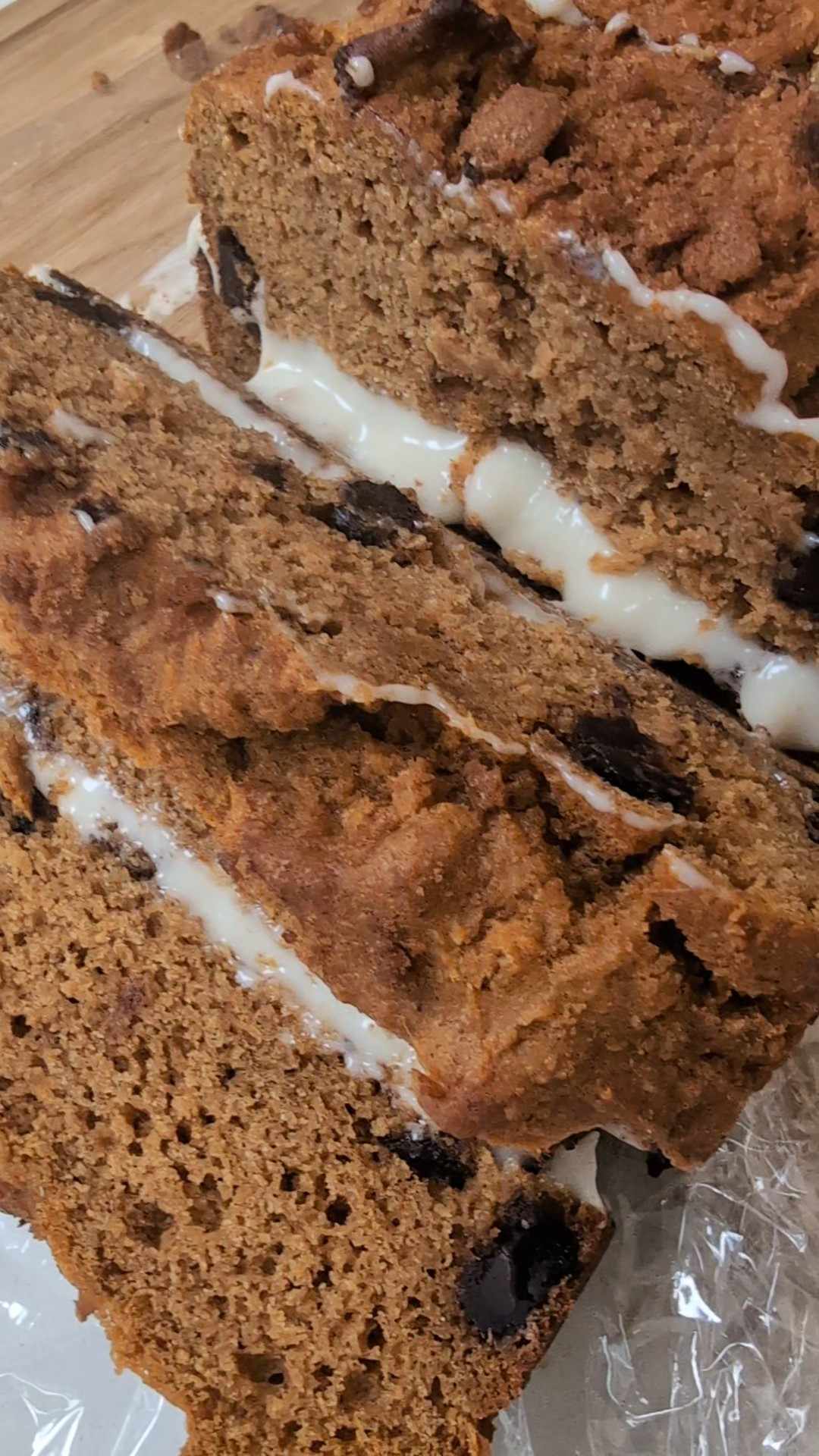 Protein Pumpkin Spice Chocolate Chip Loaf