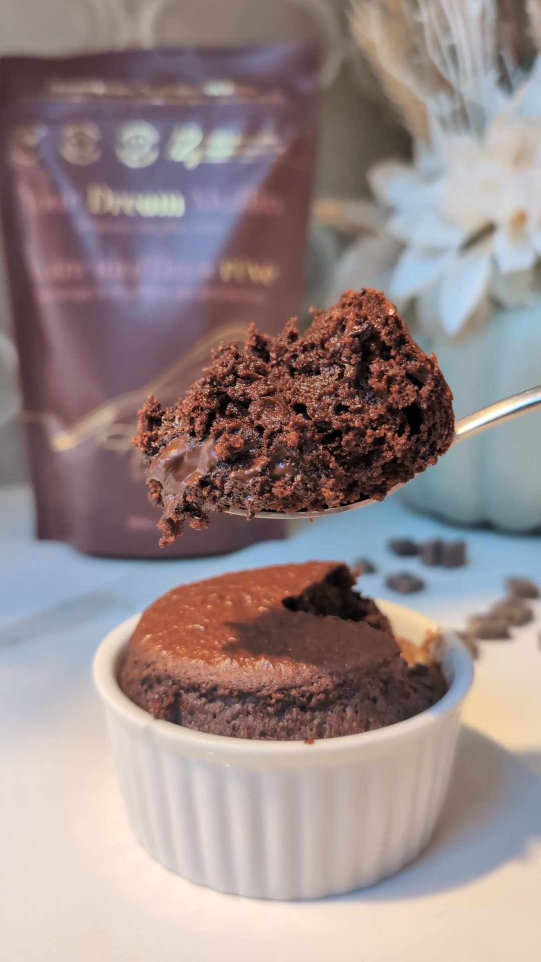 Protein Chocolate Muffin for One