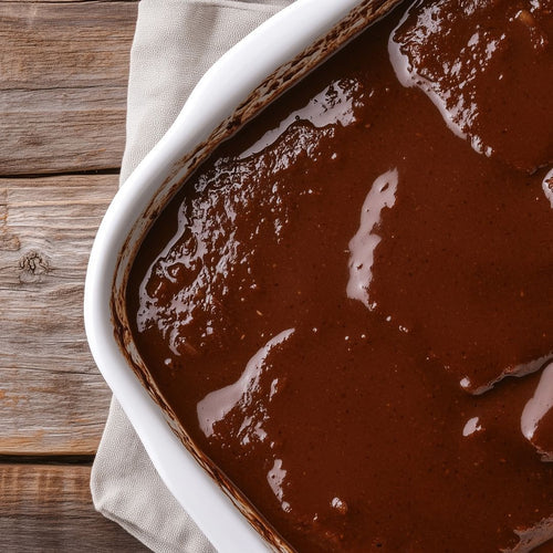 Self-Saucing Protein Chocolate Cake