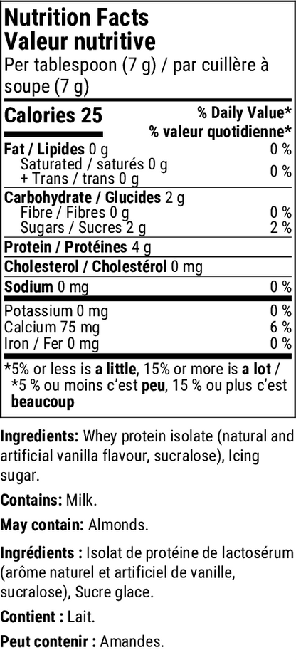 Protein Icing Mix